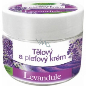 Bione Cosmetics Levanduľový telový a pleťový krém pre celú rodinu s univerzálnym použitím 260 ml