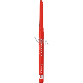 Rimmel London Exaggerate Lip Liner ceruzka na pery 104 Call Me Crazy 0,25 g