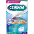 Corega Tabs Whitening čistiace tablety na zubné náhrady protézy, 30 ks