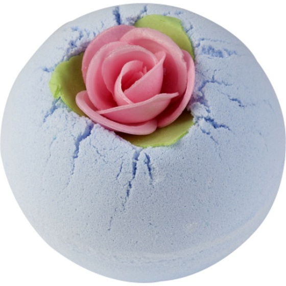 Bomb Cosmetics Porcelánová pivonka Šumivý balistik do kúpeľa 160 g
