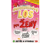 Nekupto Stieracie prianie k narodeninám Los pre ženy 21,5 x 13,5 cm G 31 3343