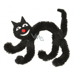 Mačka čierna na postavenie 10 cm