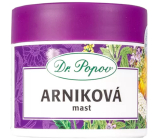 Dr. Popov Arniková masť na akné, odreniny, mozole, regeneráciu svalov a kĺbov 50 ml