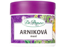 Dr. Popov Arniková masť na akné, odreniny, mozole, regeneráciu svalov a kĺbov 50 ml