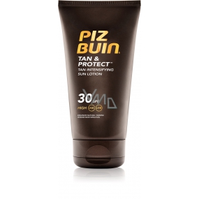 Piz Buin Tan & Protect SPF30 ochranné mlieko urýchľujúci proces opaľovanie 150 ml