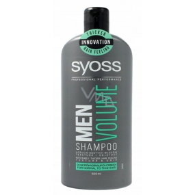 Syoss Men Volume šampón pre normálne a jemné vlasy 500 ml