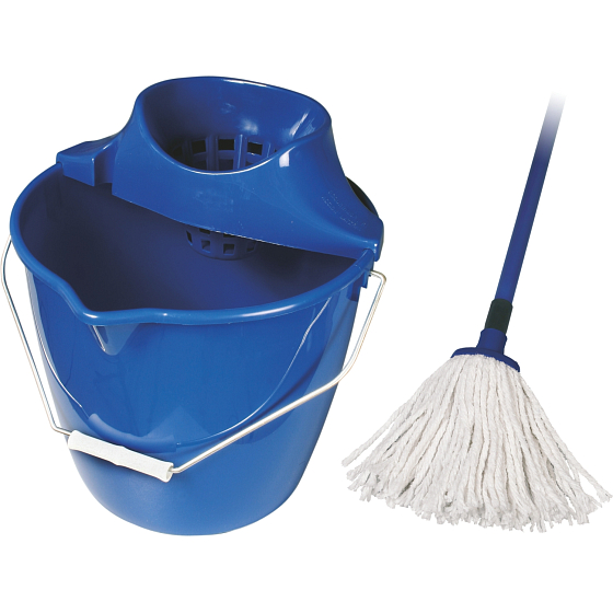 Spokar Cotton upratovacia súprava, vedro, žmýkač, mop, 1 sada