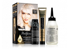 Loreal Paris Préférence farba na vlasy 10.21 Štokholm Veľmi veľmi svetlá perlová blond