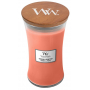 Woodwick Tamarind & Stonefruit - Tamarind a kôstkovice vonná sviečka s dreveným knôtom a viečkom sklo veľká 609 g