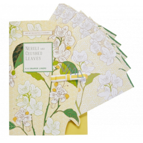 Heathcote & Ivory Neroli & Lime Leaves parfumovaný papier 5 hárkov