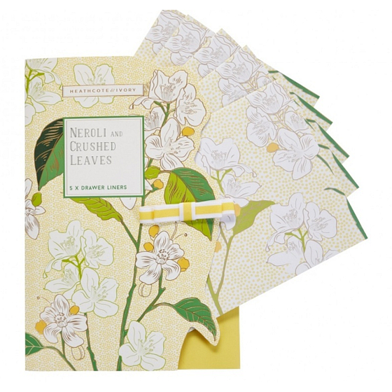 Heathcote & Ivory Neroli & Lime Leaves parfumovaný papier 5 hárkov
