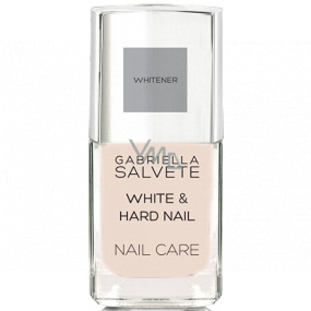 Gabriella salva Nail Care White and Hard regeneračný bieliace lak na nechty 11 ml