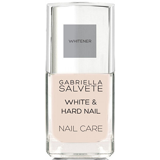 Gabriella Salvete Nail Care White and Hard regeneračný bieliaci lak na nechty 11 ml