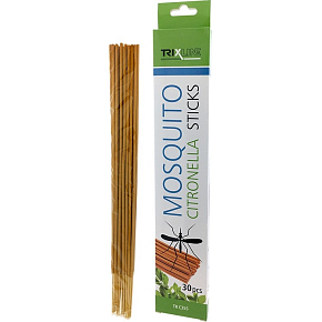 Trixline Mosquito Citronella Sticks tyčinky s citronelou proti komárom 30 kusov TR C355