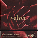 Barry M Velvet multipurpose Palette multifunkčné paleta očných tieňov, tvárenky, bronzeru a rozjasňovače 25 g