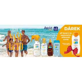 Astrid Sun OF6 hydratačné mlieko na opaľovanie 200 ml