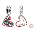 Prívesok Striebro 925 Keith Haring Heart Art Lines, People and Hearts, prívesok náramok