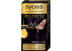 Syoss Oleo Intense Color farba na vlasy bez amoniaku 3-33 Dark Purple