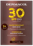 Dermacol Sun SPF30 vodoodolné mlieko na opaľovanie 2 x 15 ml