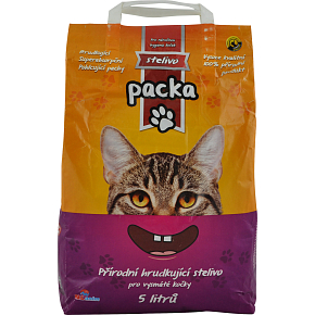 BALANIM Packa prírodné hrudkujúcim stelivo pre domáce zvieratá, 5 l