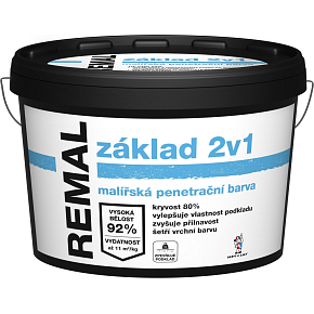 REMAL základ 2v1 maliarska penetračná farba, 5 kg