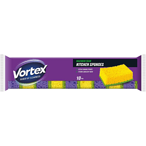 Vortex Maximálna pena kuchynská hubka, 10 ks
