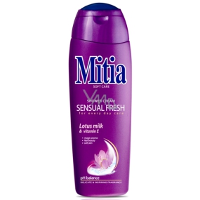 Mitia Soft Care Sensual Fresh Lotosové mlieko sprchový gél 400 ml