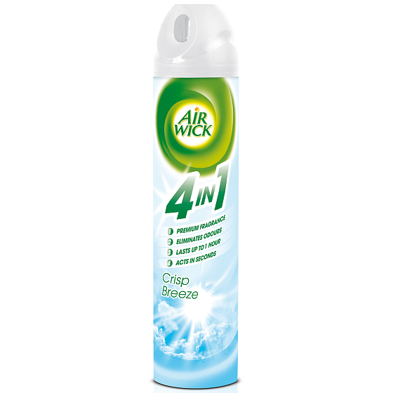 Air Wick Svieži vánok 4v1 osviežovač vzduchu sprej 240 ml