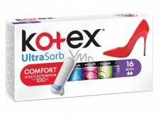 Kotex Ultra Sorb Mini tampóny 16 kusov