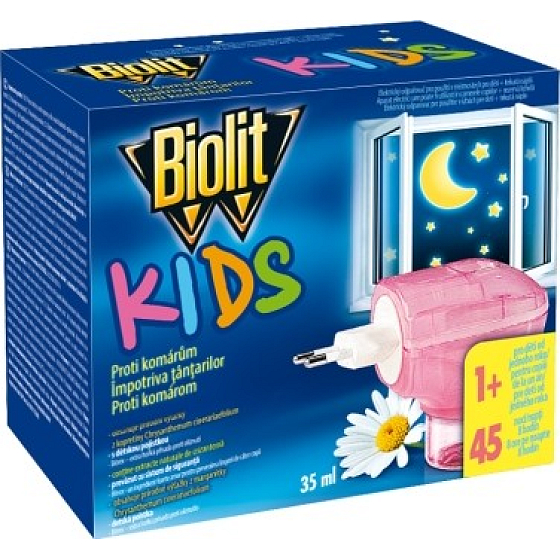Biolit Kids Elektrický odparovač proti komárom 35 ml