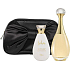 Christian Dior Jadore toaletná voda pre ženy 50 ml + telové mlieko 50 ml + kabelka, darčeková sada