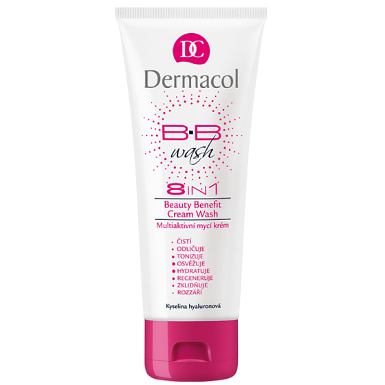 Dermacol 8in1 Beauty Benefit Cream Wash multiaktívny umývací krém 8v1 100 ml
