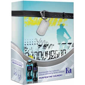 Fa Men Xtra Cool sprchový gél 250 ml + dezodorant sprej 150 ml, kozmetická sada