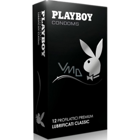 Playboy Lubrificati Classic kondóm z prírodného latexu 12 kusov