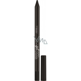 Deborah Milano 2in1 Gel Kajal & Eyeliner vodeodolná ceruzka na oči 01 Black 1,5 g