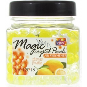 Kempa Magic Crystal Citrus Fruits gélové guličky osviežovač vzduchu 150 g
