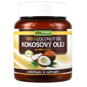 Vivapharm Bio Kokosový olej 100% na telo a pleť pre suchú až atopickú pokožku 380 ml