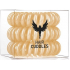 HH Simonsen Hair Cuddles Gold gumičky do vlasov zlatej 3 kusy