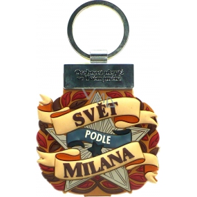 Albi Knižka s menom na kľúče Svet podľa Milana 6 x 9,5 cm