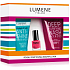 Lumene Clear It Up pre mladú a krásnu pleť čistiaci pleťový gél 150 ml + zmatňujúci krém 50 ml + lak na nechty, kozmetická sada