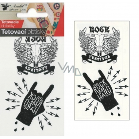 Tetovacie obtlačky Rock 10,5 x 6 cm