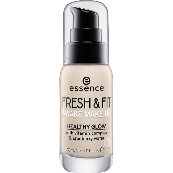 Essence Fresh & Fit Awake make-up 10 Fresh Ivory 30 ml