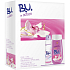 BU In Action Pure + Dry antiperspirant dezodorant sprej pre ženy 150 ml + Abyssian Oil & Orchid Extract sprchový gél 250 ml, kozmetická sada