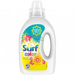 Surf Color Fruity Fiesta & Summer Flowers gél na pranie farebnej bielizne 20 dávok 1 l
