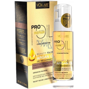 Vollaré Cosmetics PROils Intensive Repair Intenzívna regenerácia olejové sérum pre suché a poškodené vlasy 30 ml