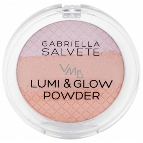 Gabriella Salvete Lumi & Glow Powder rozjasňujúci púder pre všetky typy pleti 02 9 g