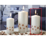 Lima Starlight sviečka biela / medená 60 x 120 mm 1 kus