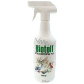 Biotoll Univerzálny kontaktný insekticíd proti všetkému hmyzu s dlhodobým účinkom rozprašovač 500 ml
