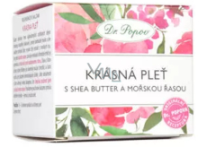 Dr. Popov Krásna pleť Regeneračný balzam pre jemnú a pružnú pokožku bez vrások, prírodné zloženie, bez parabénov 50 ml
