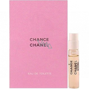 Chanel Chance toaletná voda pre ženy 1,5 ml s rozprašovačom, vialka